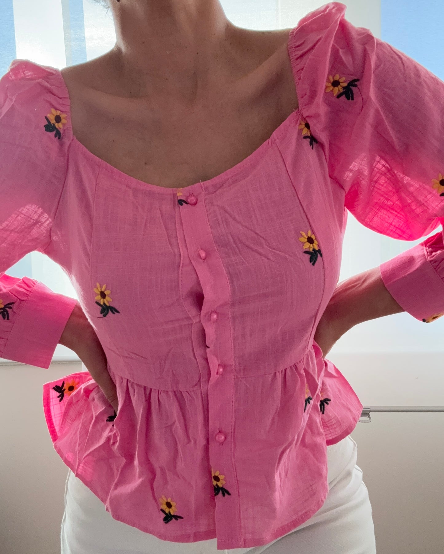 Blusa Malmequeres